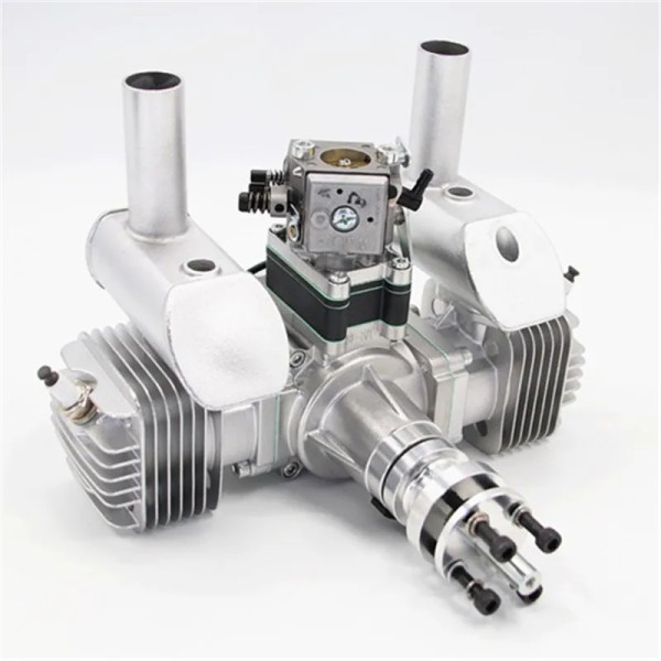 RCGF 70cc Zweizylinder Stinger Serie RC Modellflug zeug Zweitakt Fernbedienung Starr flügel öl betriebener Benzinmotor